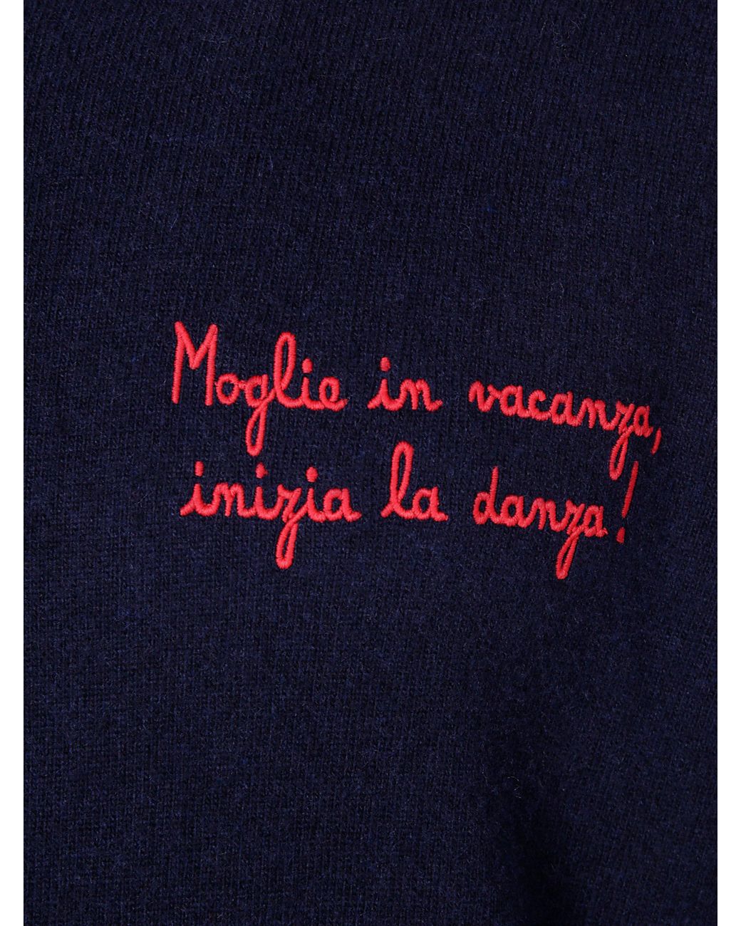 Mc2 Saint Barth Blue "Heron Light Embry" Pullover Clothing for men