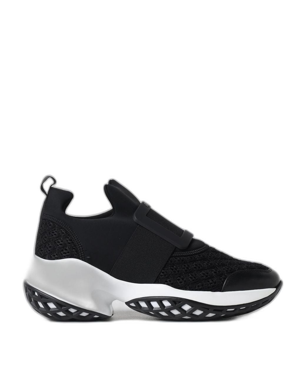 Roger Vivier Black Viv Run Sneakers