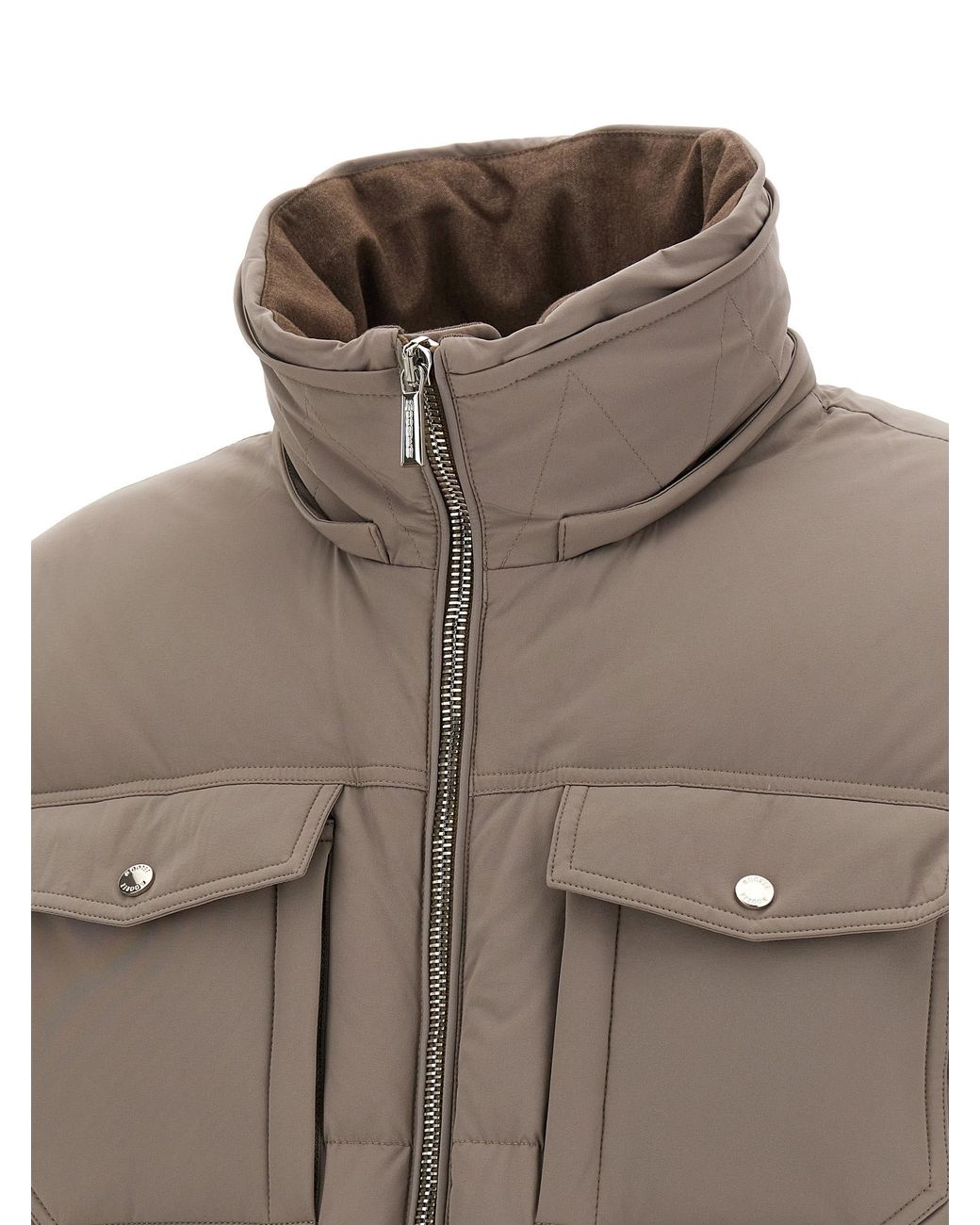 Moorer Gray 'Alarick' Bomber Jacket for men