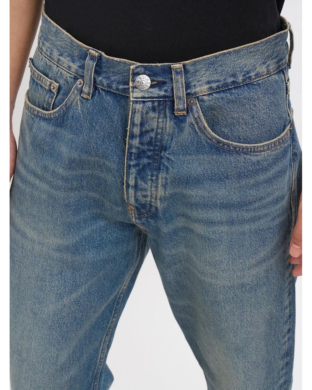 sunflower Blue Standard Denim Pants for men