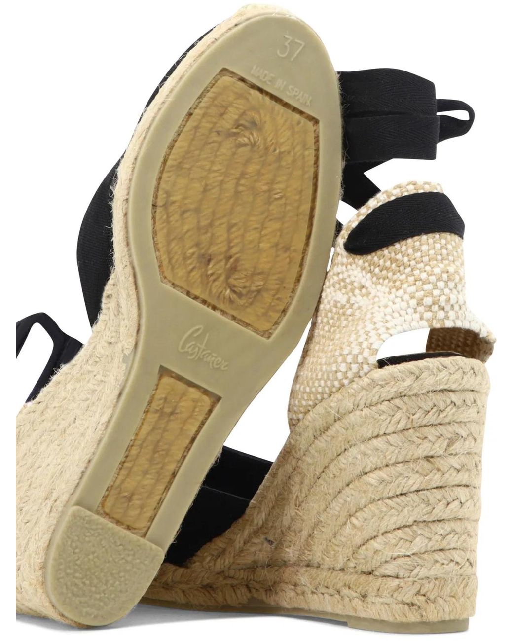 Castaner Black Castañer Cotton Espadrilles