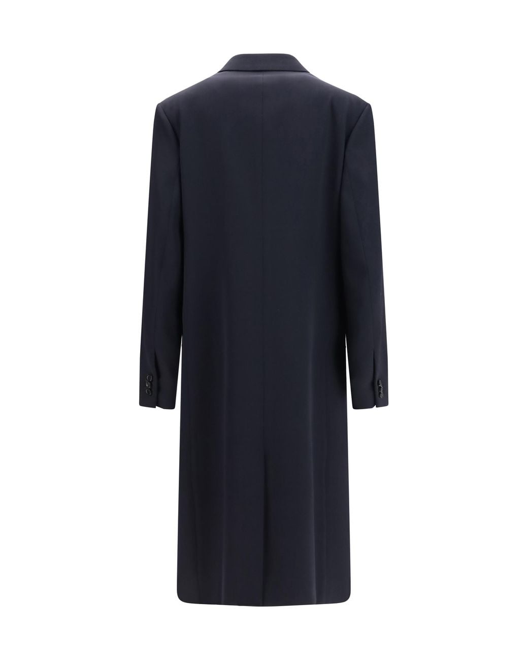 Loewe Blue Wool Coat