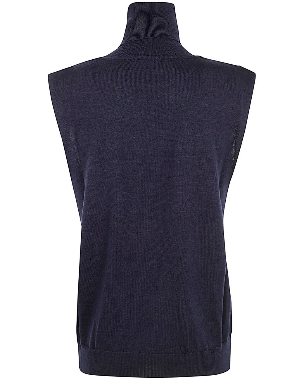 Liviana Conti Blue Gilet