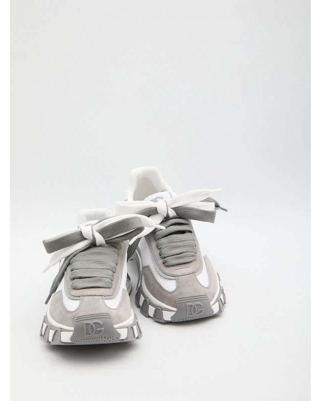 Dolce & Gabbana Gray Dolce & Gabbana And Dg Country Road Sneakers for men