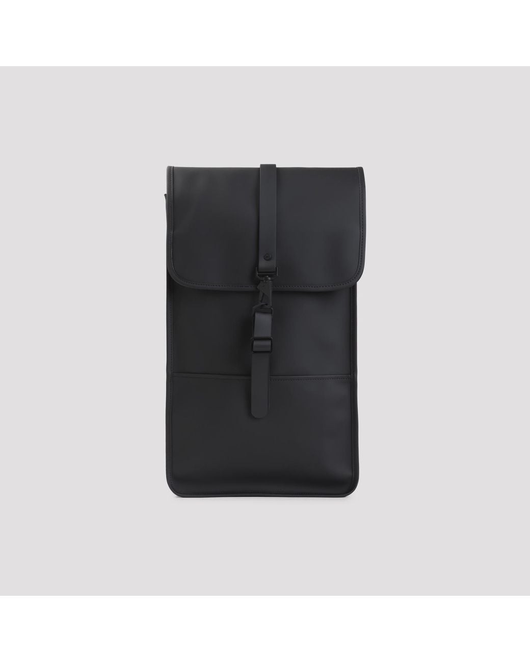 Rains Black Backpack for men