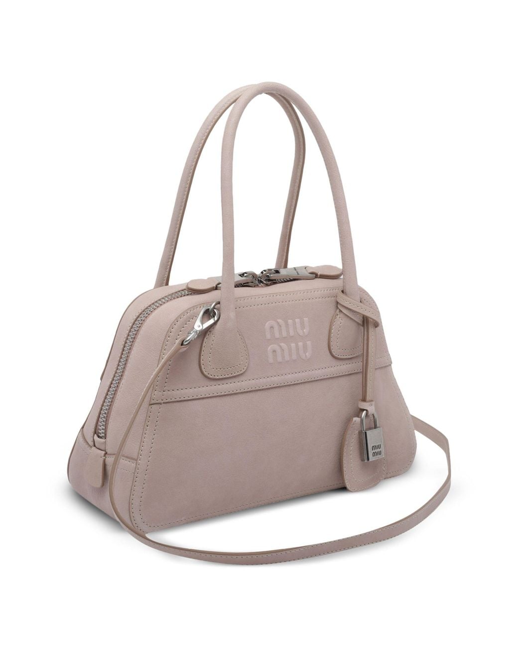 Miu Miu Natural Vivant Nappa-Leather Bag
