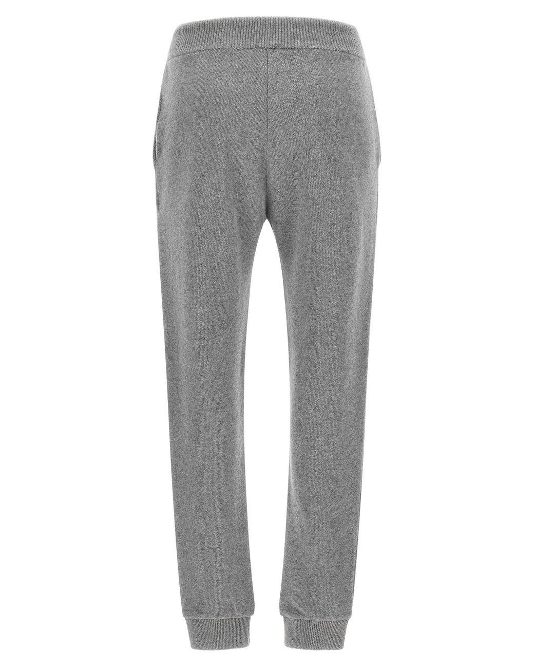Balmain Gray Cashmere Joggers