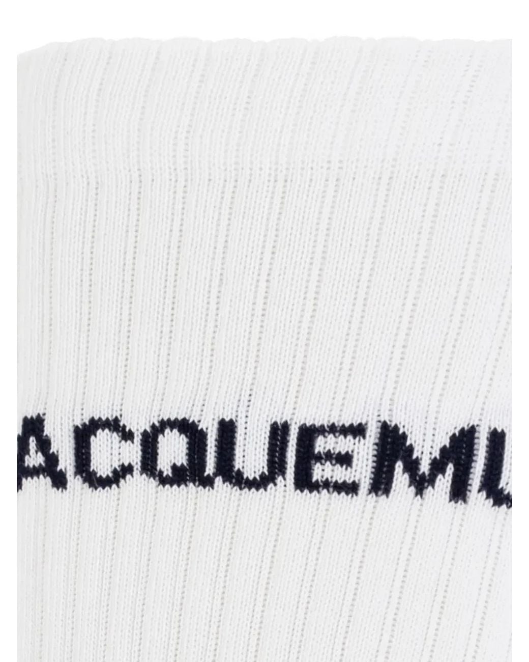 Jacquemus White Les Chaussettes for men