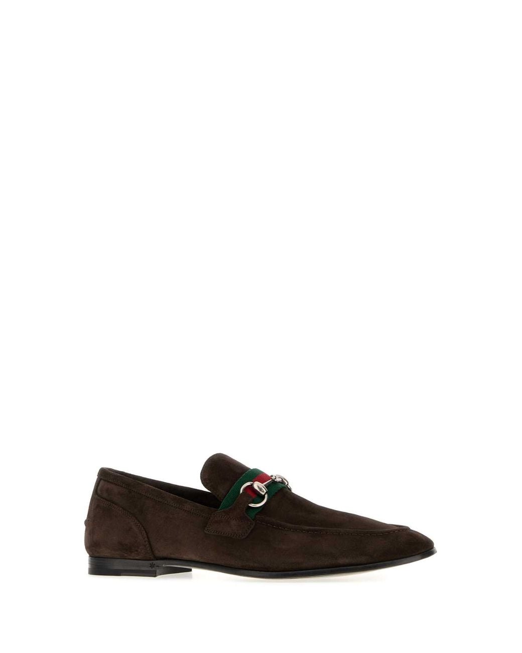 Gucci Black Chocolate Suede Come Loafers for men