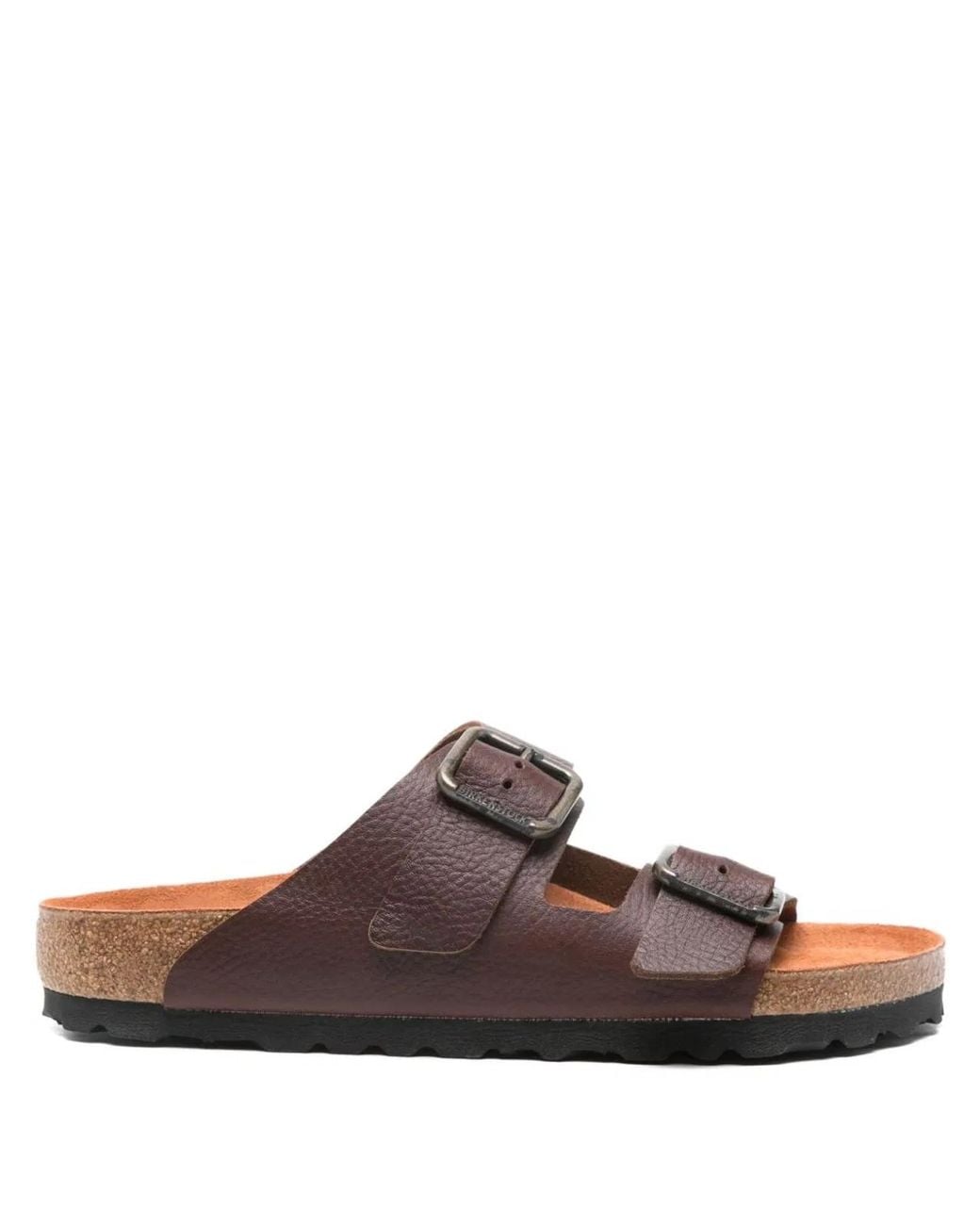 Birkenstock Brown Arizona Wb Vintage – Natural Leather Sandal for men