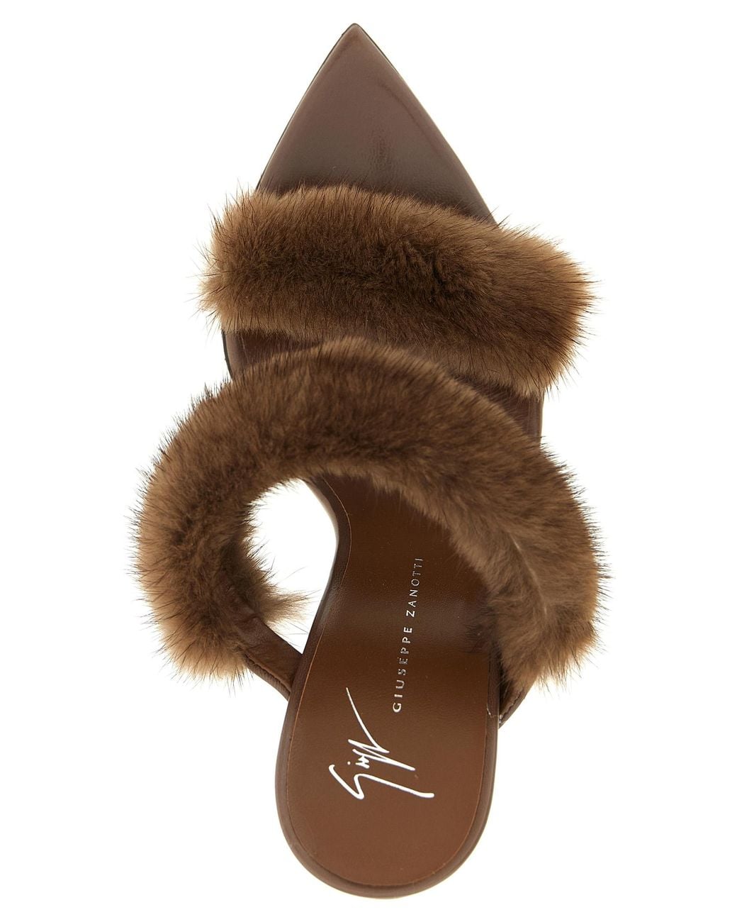 Giuseppe Zanotti Brown 'Intriigo' Mules