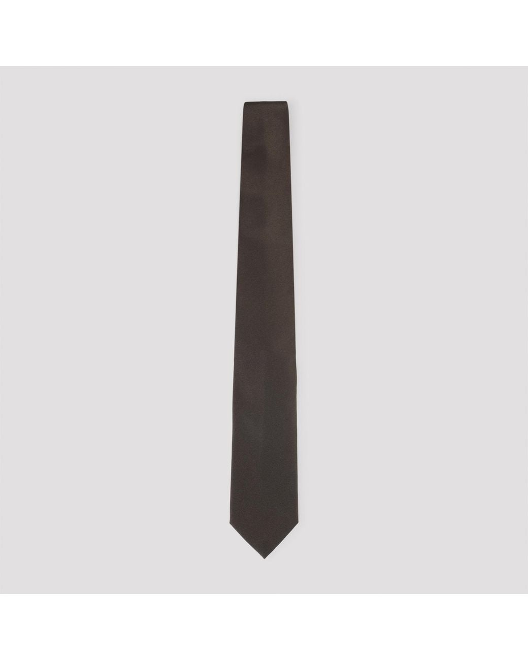 Tom Ford Brown Silk Tie for men