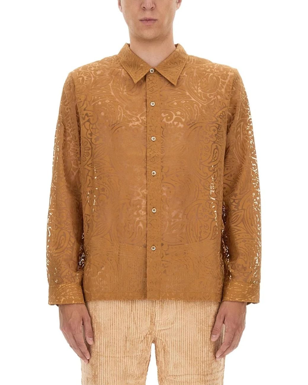 Séfr Brown Séfr Maui Shirt for men