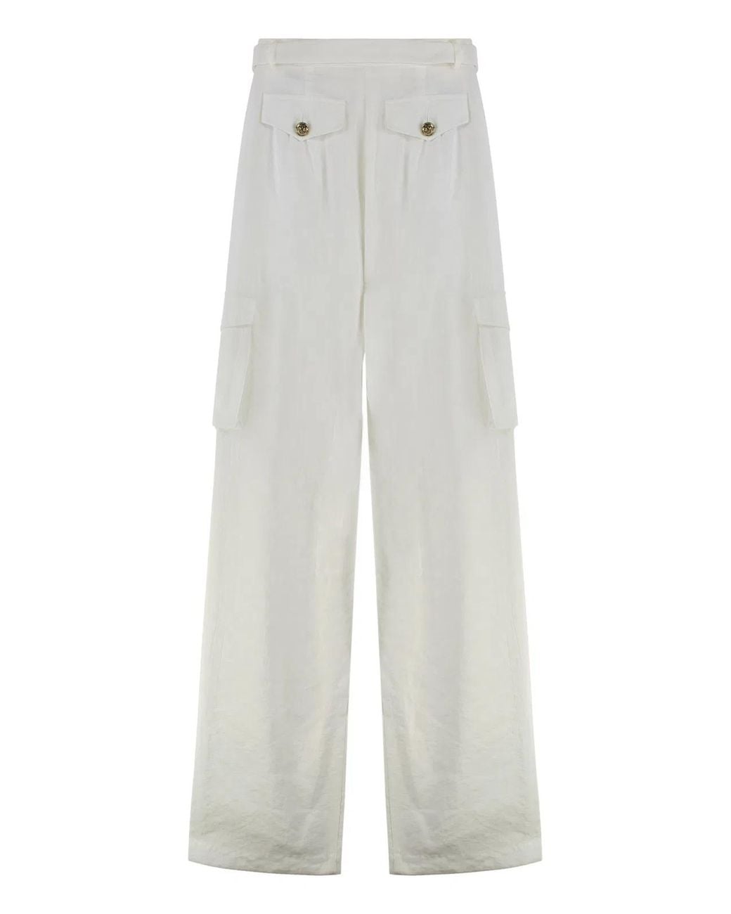 Versace Jeans Couture White Cargo Trousers