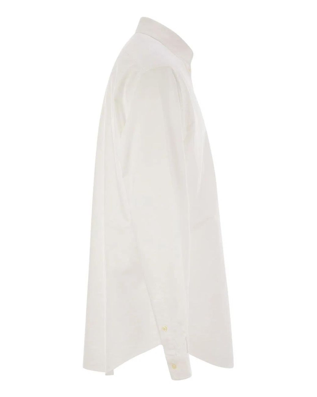 Polo Ralph Lauren White Oxford Shirt Custom Fit for men