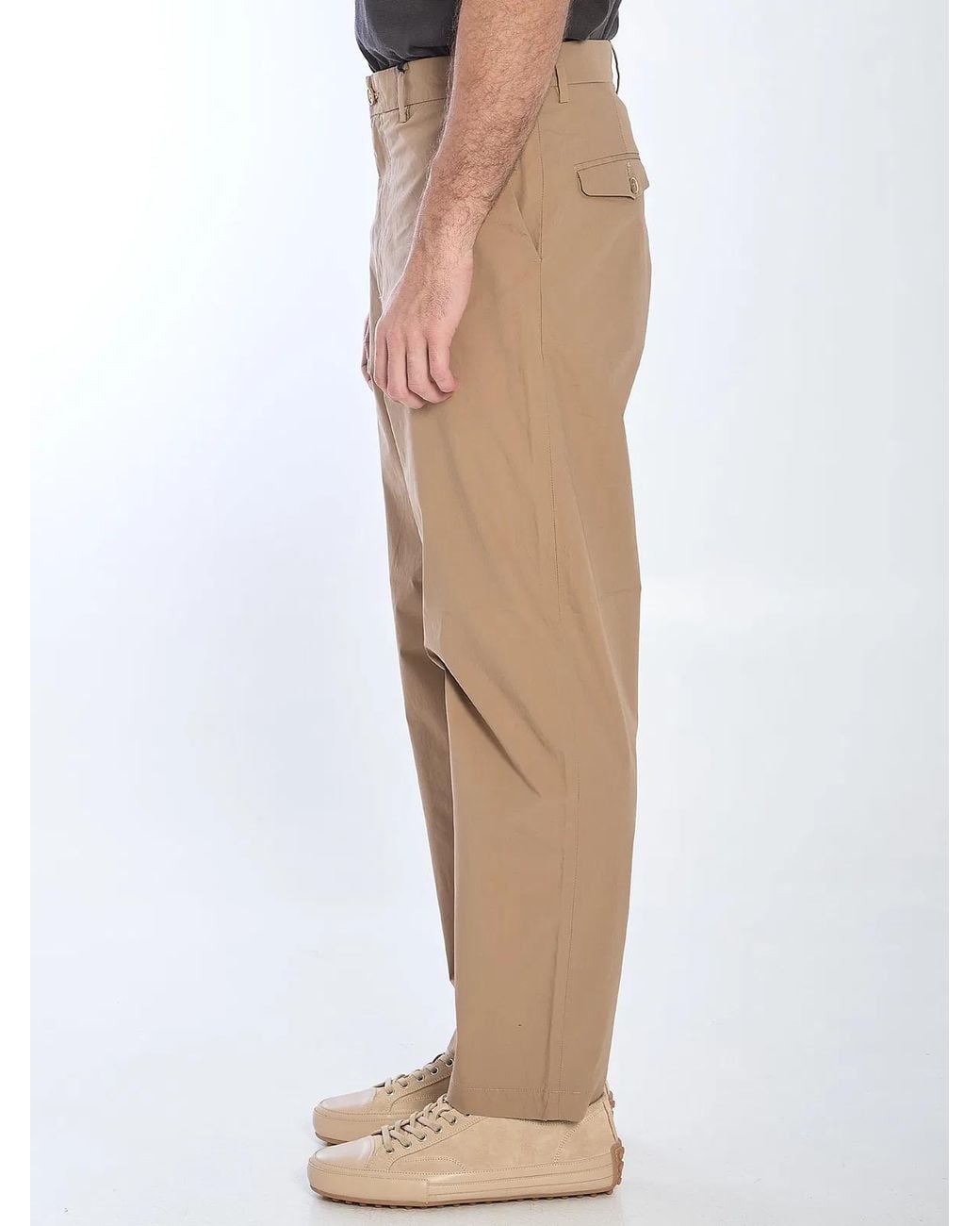 Barena Natural Canasta Vion Trousers for men