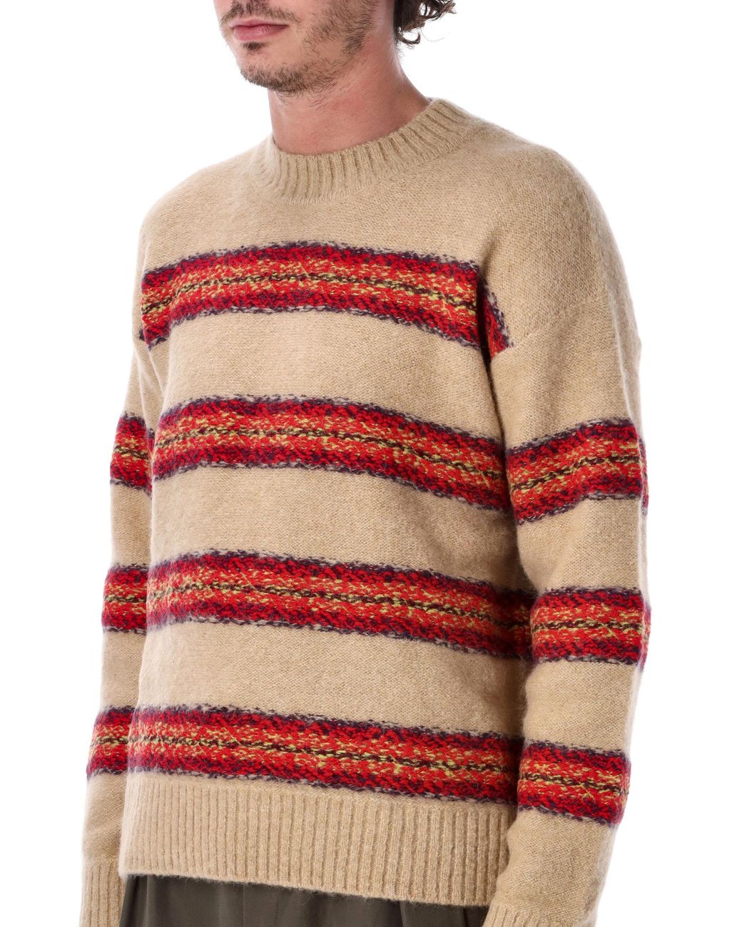 Dries Van Noten Red Master Crewneck for men