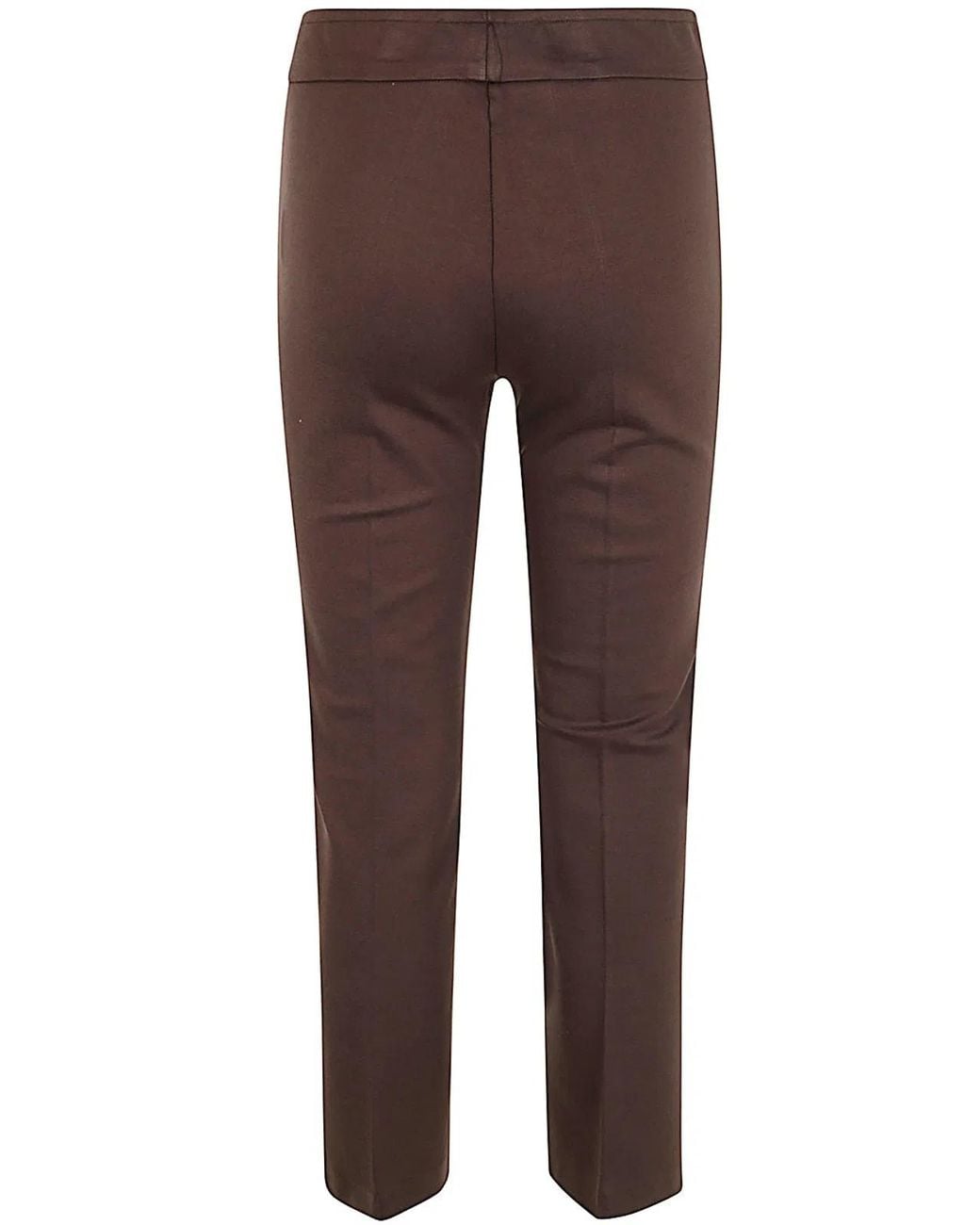 DR. HOPE Brown Gym Flare Trousers