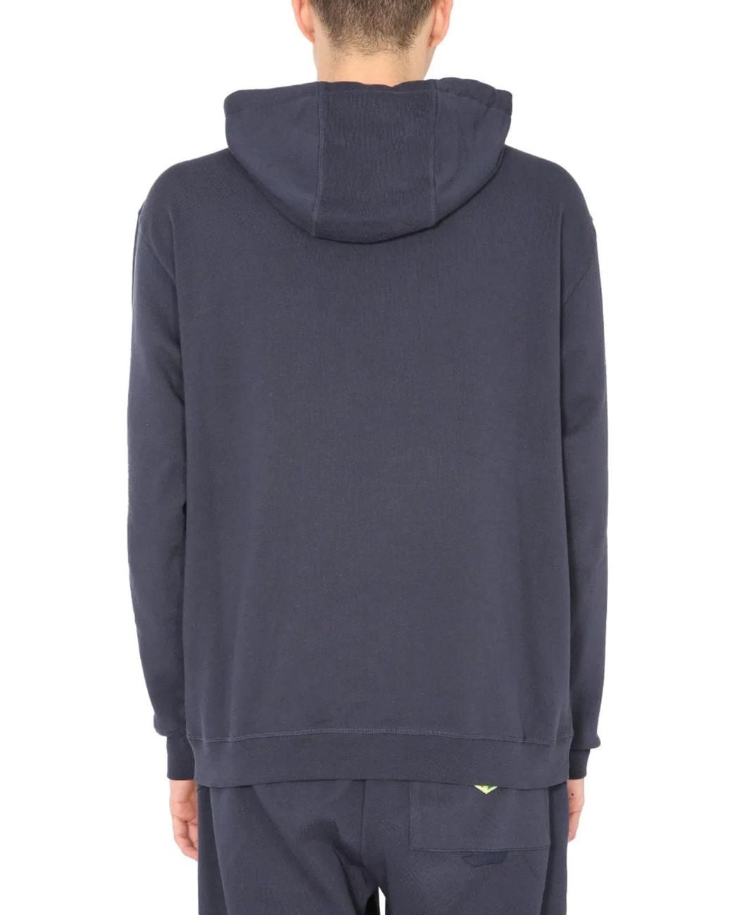 YMC Blue Trugoy Hooded Sweatshirt for men