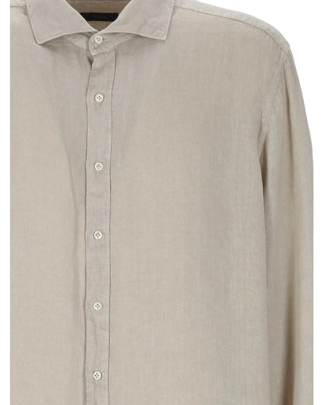 Fay White Camicia for men