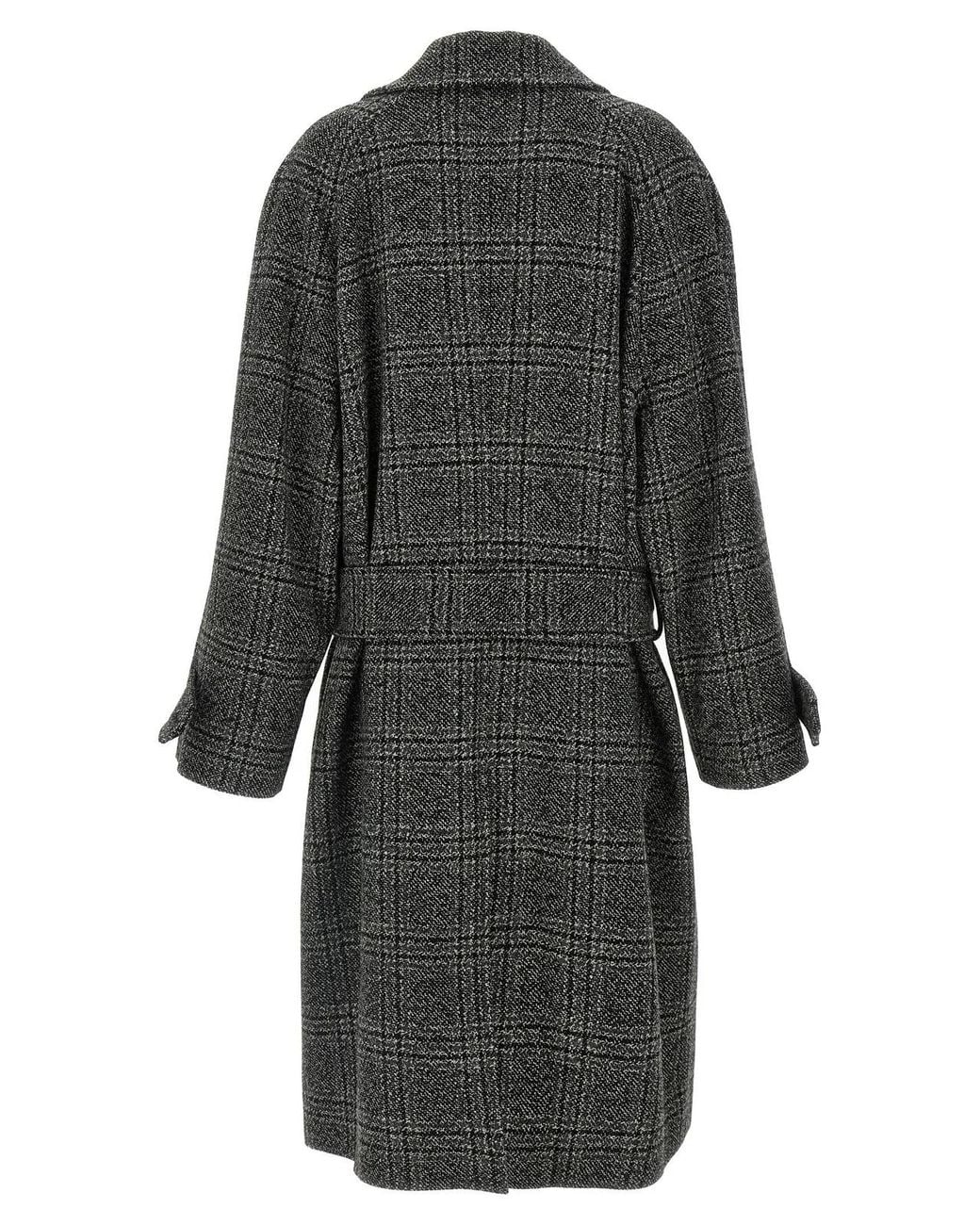 Balenciaga Black 'One Layer' Coat