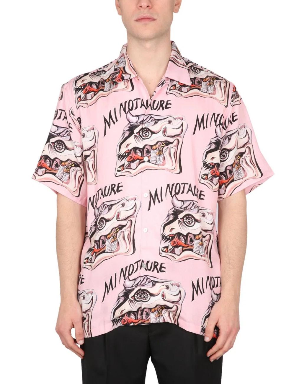 Endless Joy Red Minotaure Shirt for men