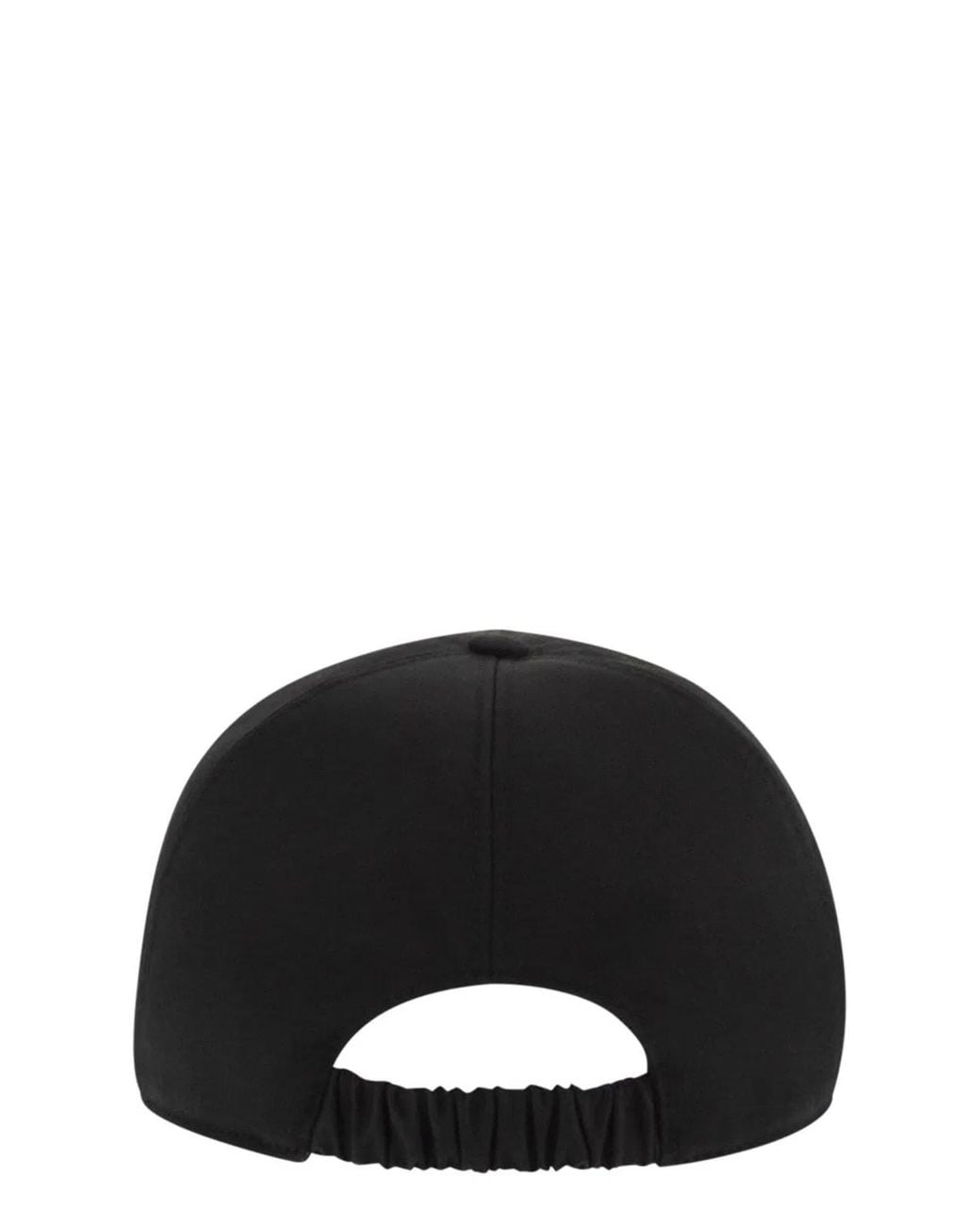 Premiata Black Baseball Cap With Embroidered Logo