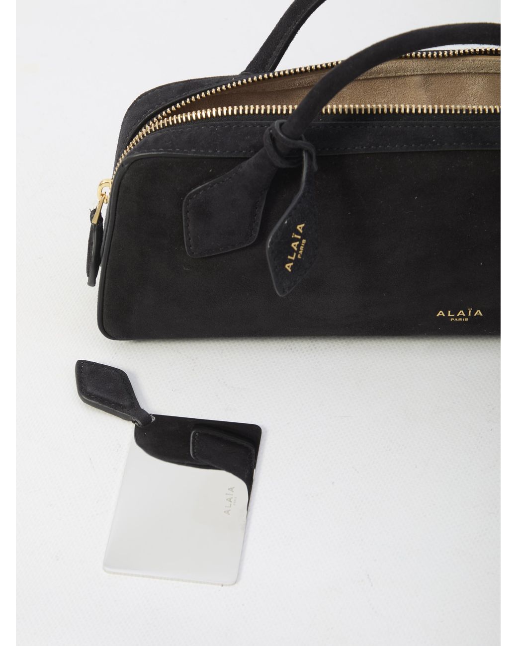 Alaïa Black Alaia Le Teckel Clutch