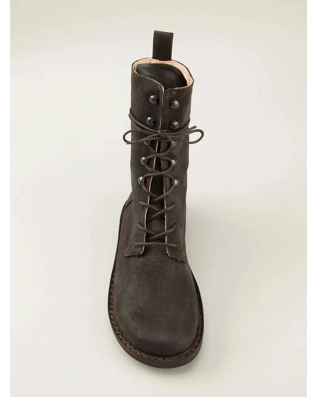 Trippen Brown Lace Up Boots