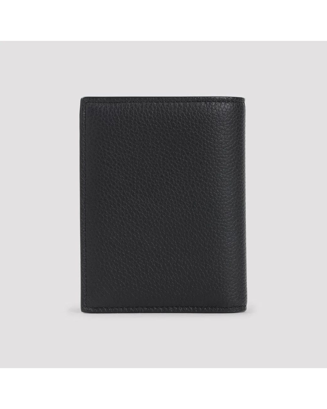 Saint Laurent Black Ysl Wallet for men