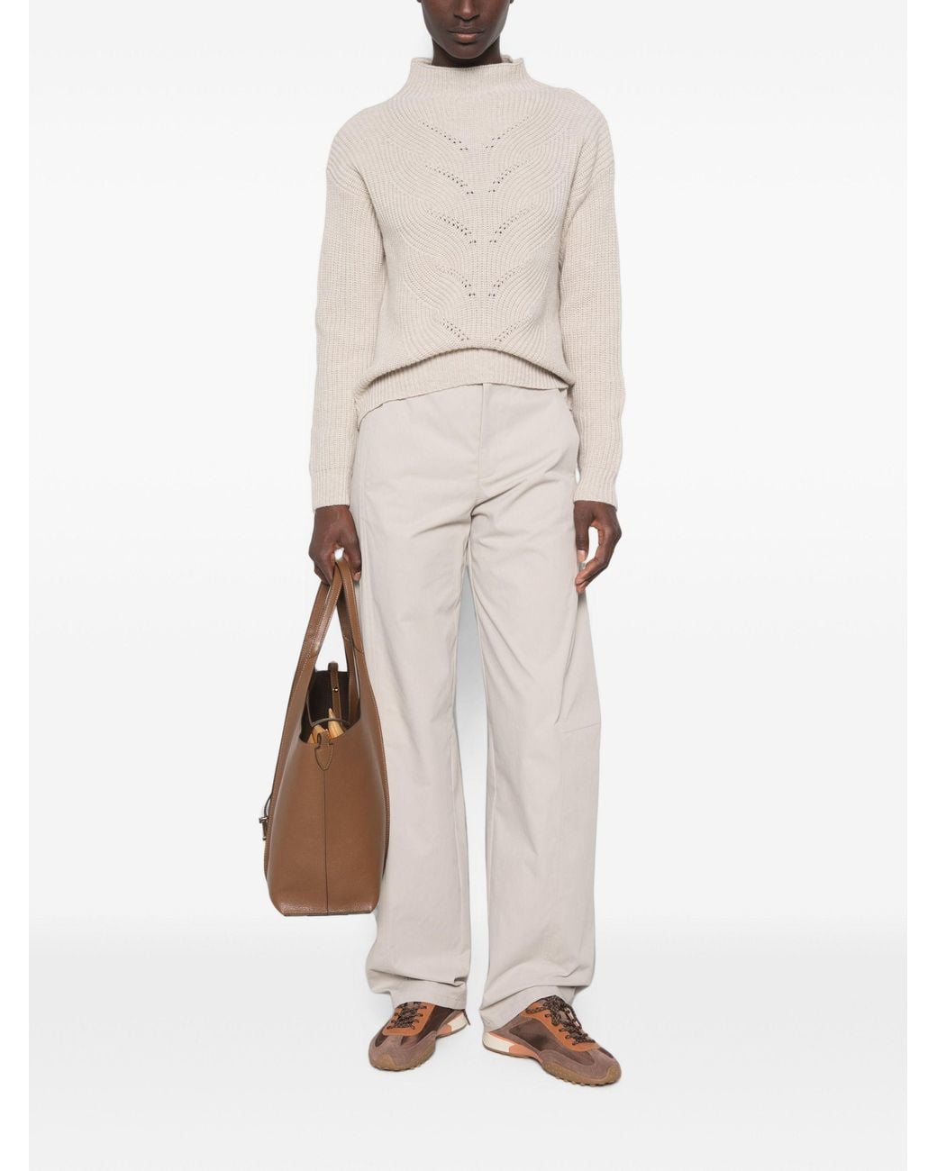 Herno Natural Wool Sweater