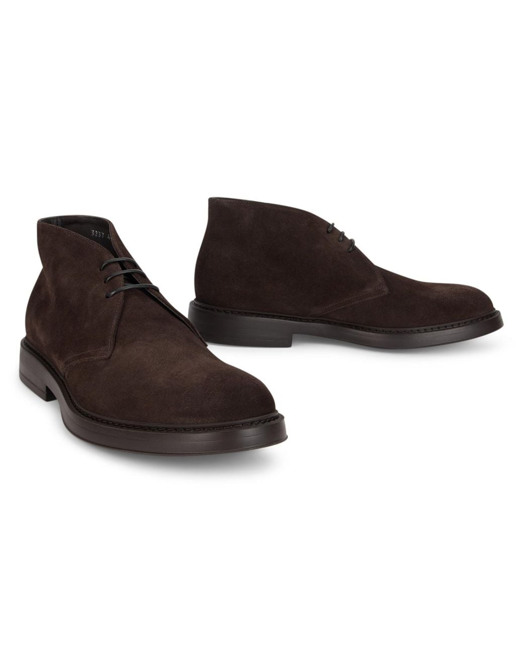 Doucal's Brown Suede Ankle Boots for men