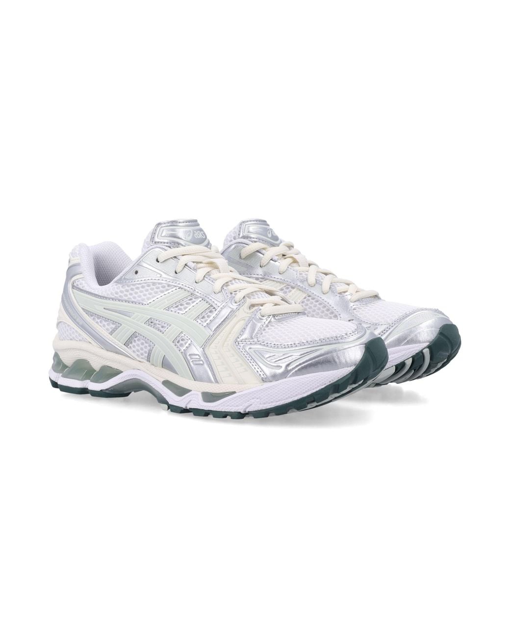 Asics White Gel-Kayano 14 Mesh Sneakers