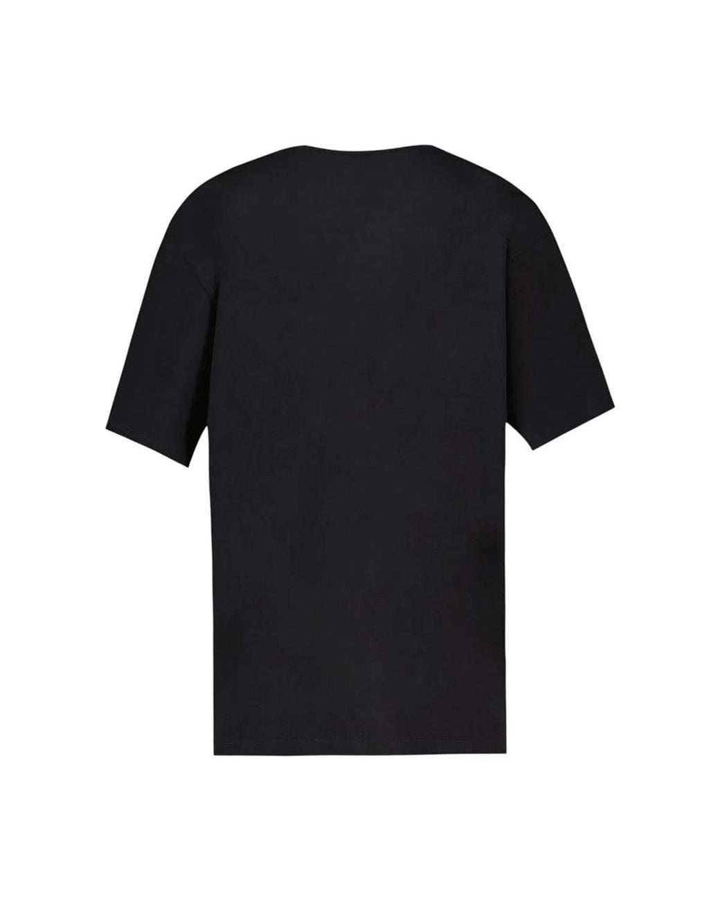 Ganni Black Logo-Print T-Shirt
