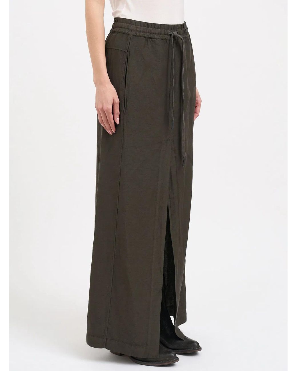 Andrea Ya'aqov Brown Long Skirt