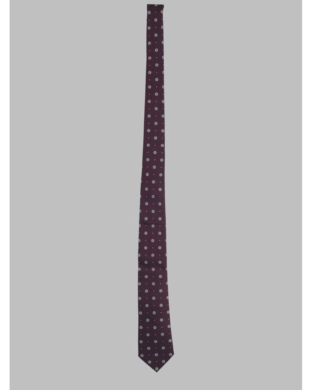 Saint Laurent Red Cravatta for men
