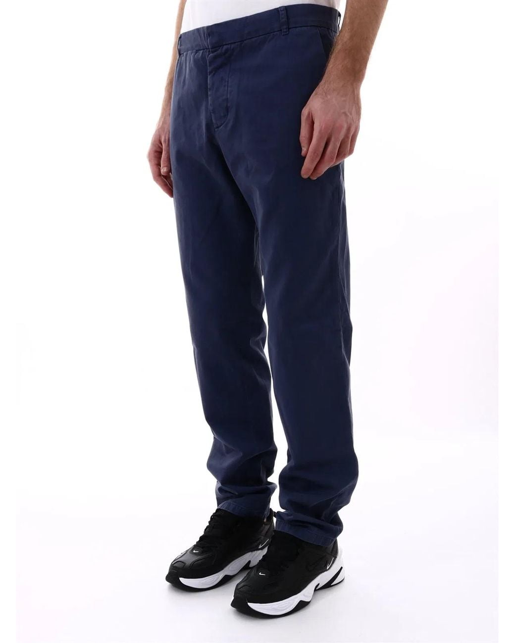 Band of Outsiders Blue Trousers for men