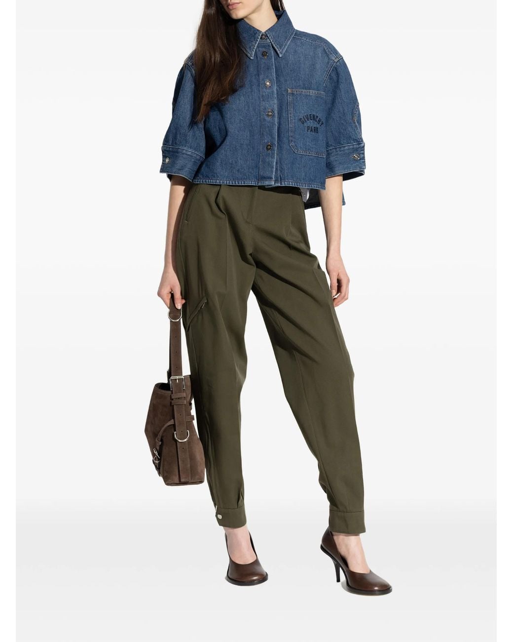 Givenchy Blue Denim Shirt