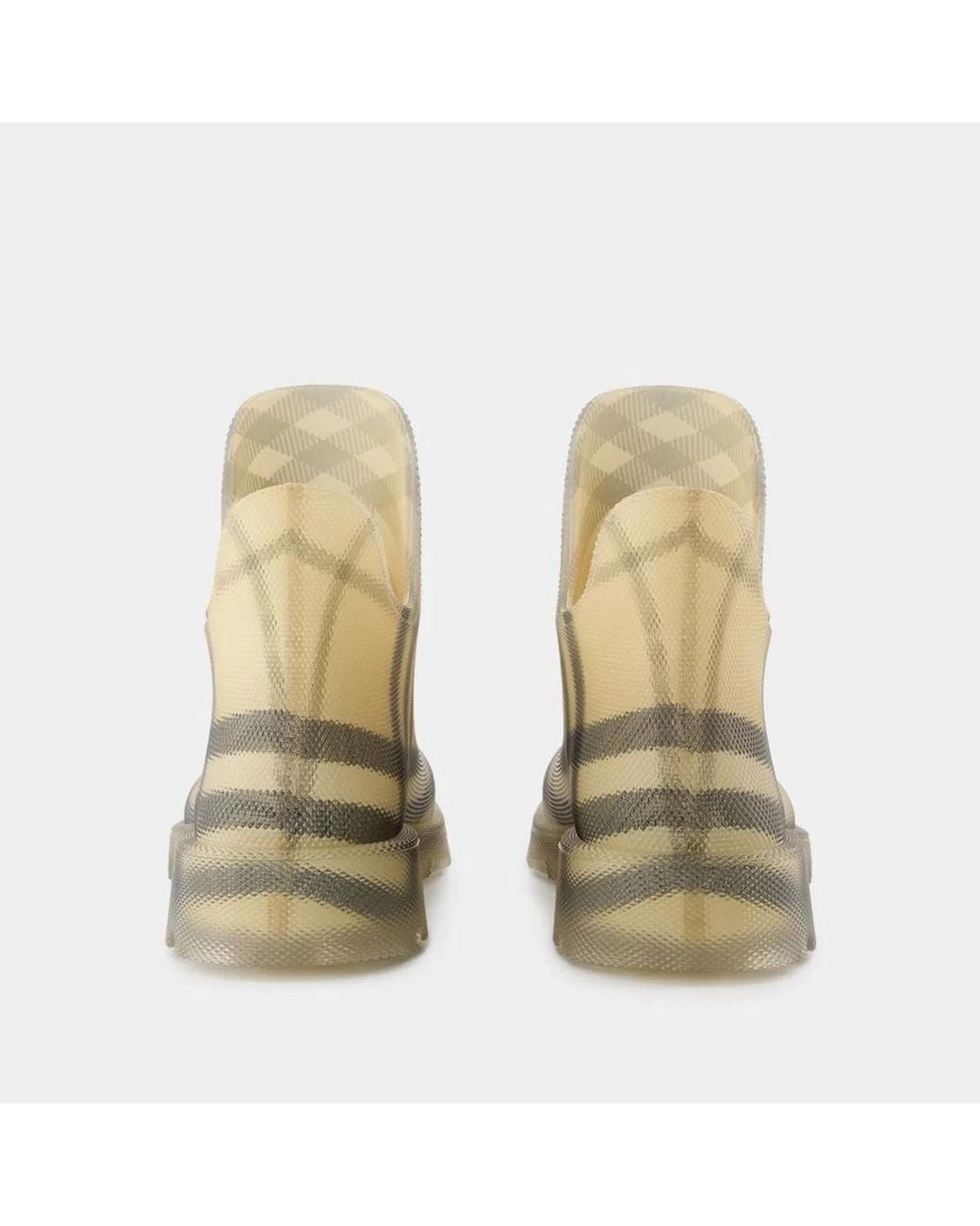 Burberry Natural Marsh Low Ankle Boots