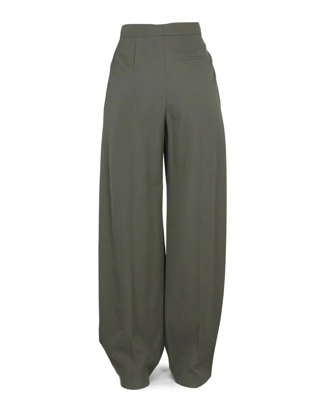 McQueen Green Wide Leg Pants