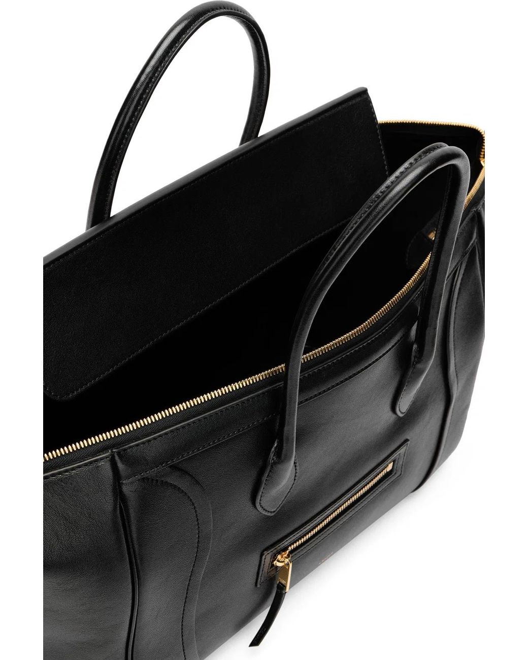 Céline Black Medium New Luggage