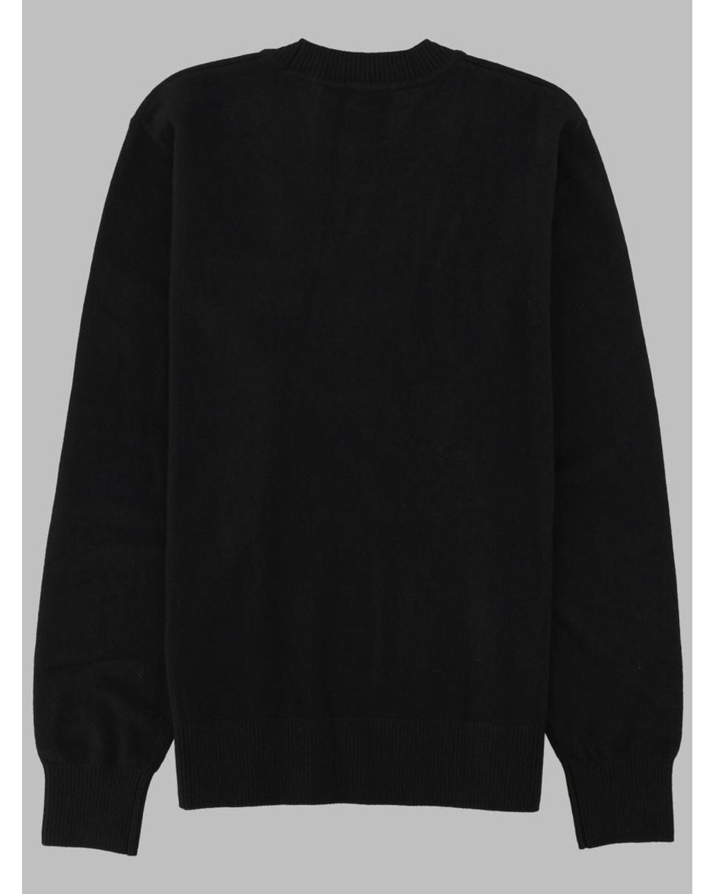Versace Jeans Couture Black Maglia Con Patch Logo for men