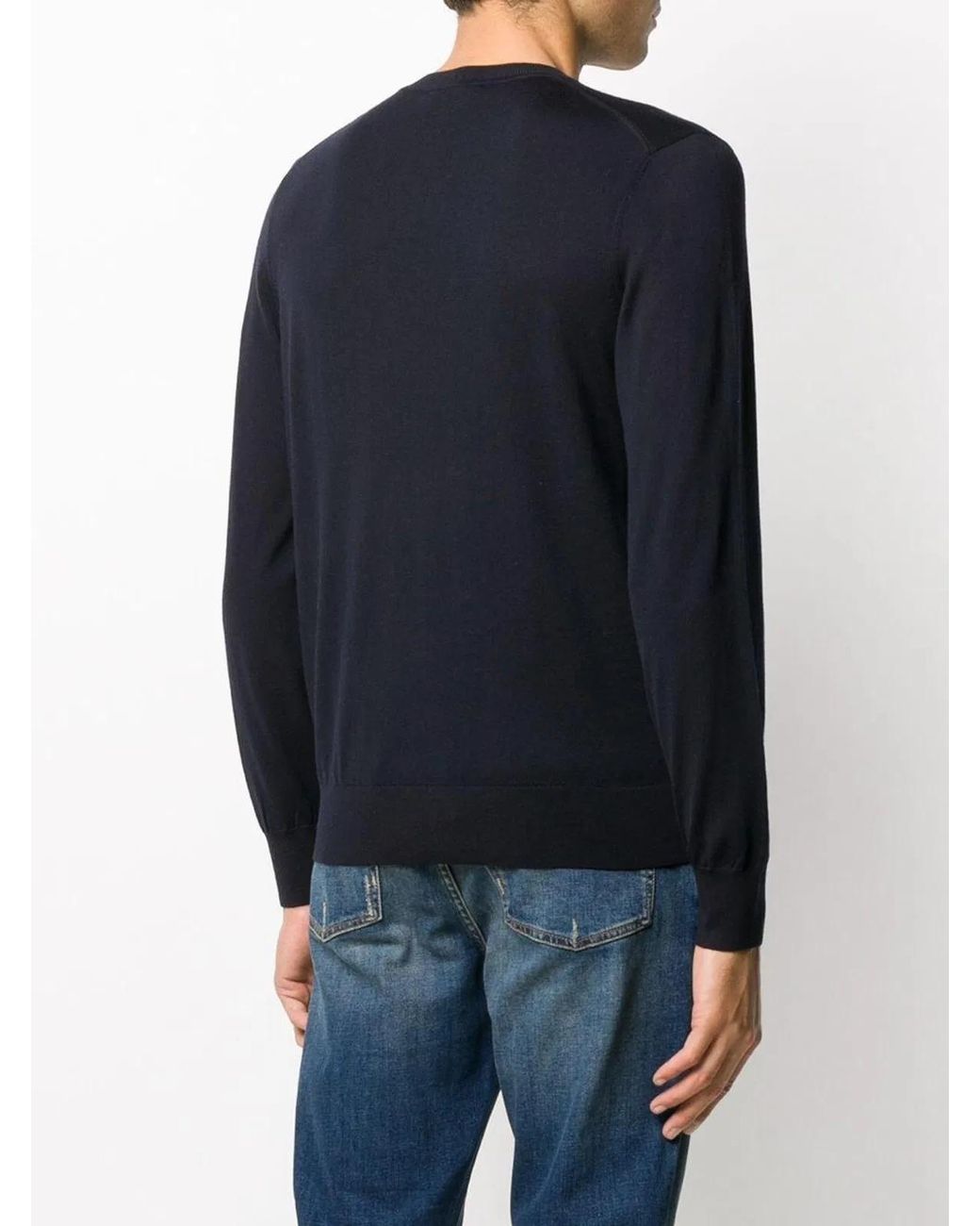 Theory Black J0781713 Crew Neck Regal for men
