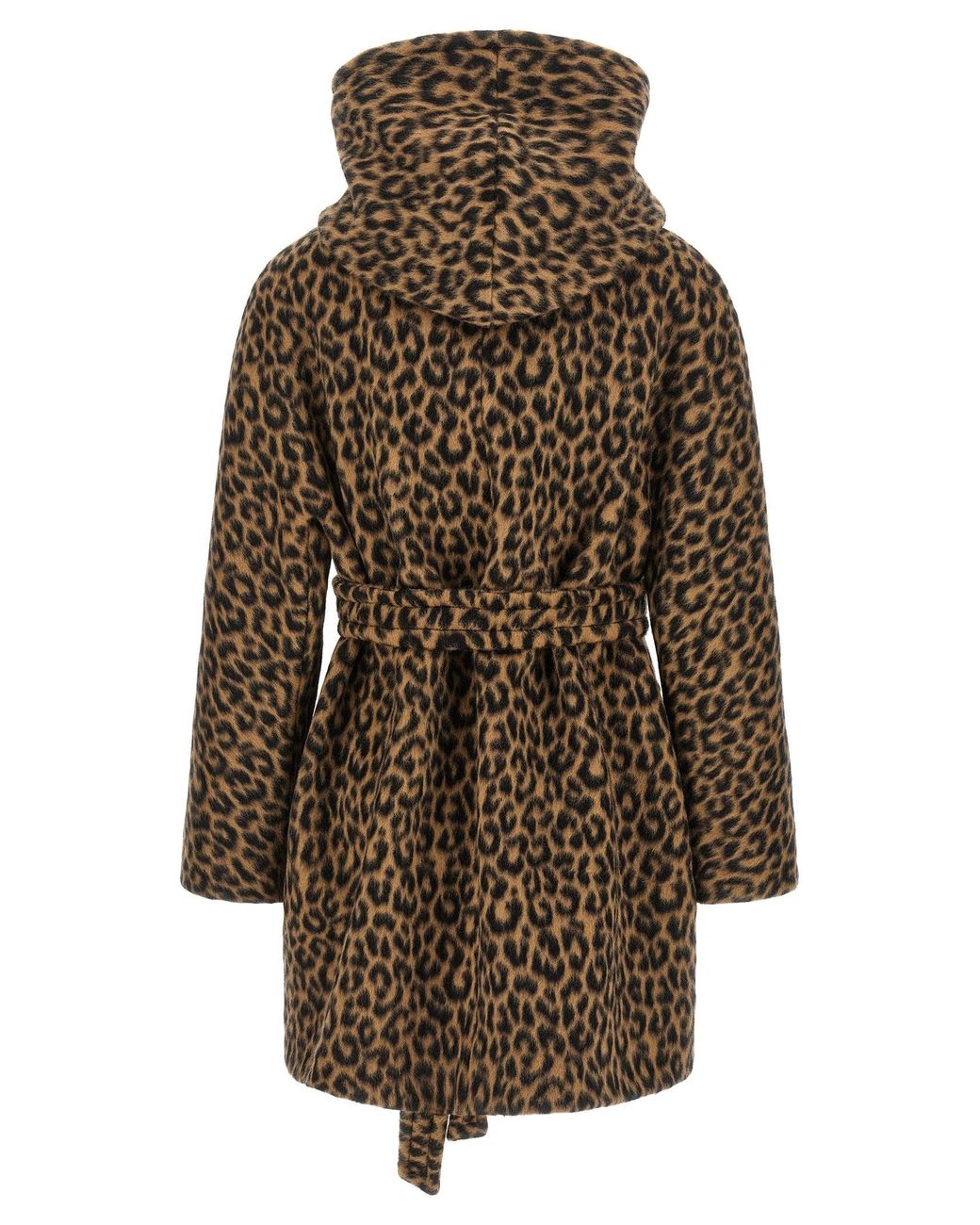 Tagliatore Brown Belted Coats