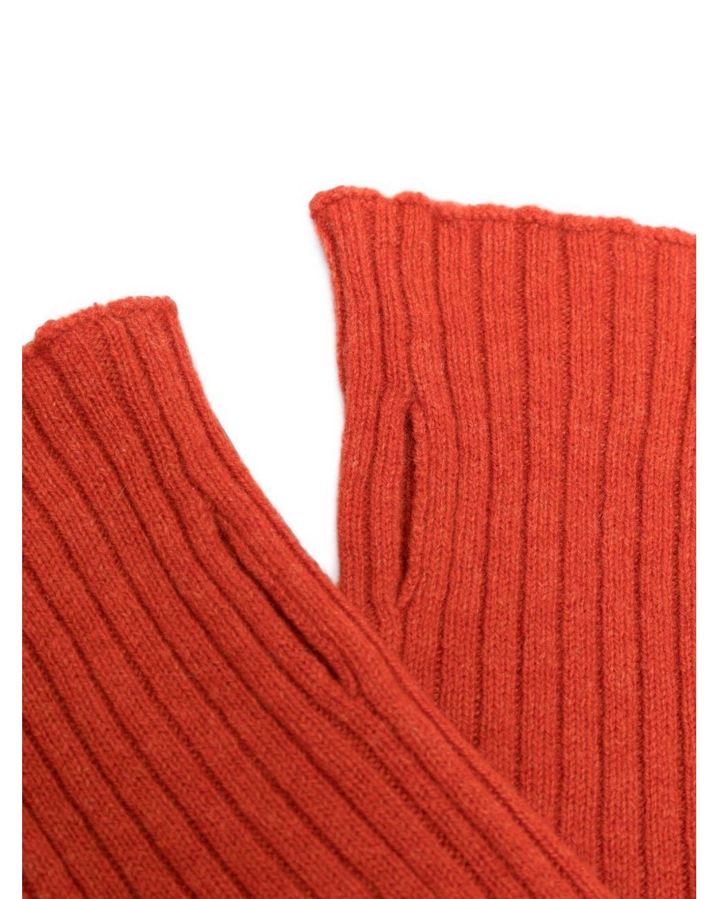C.t. Plage Red Cashmere Arm Warmer