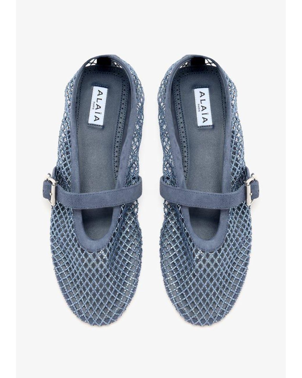 Alaïa White Ballerina Flats