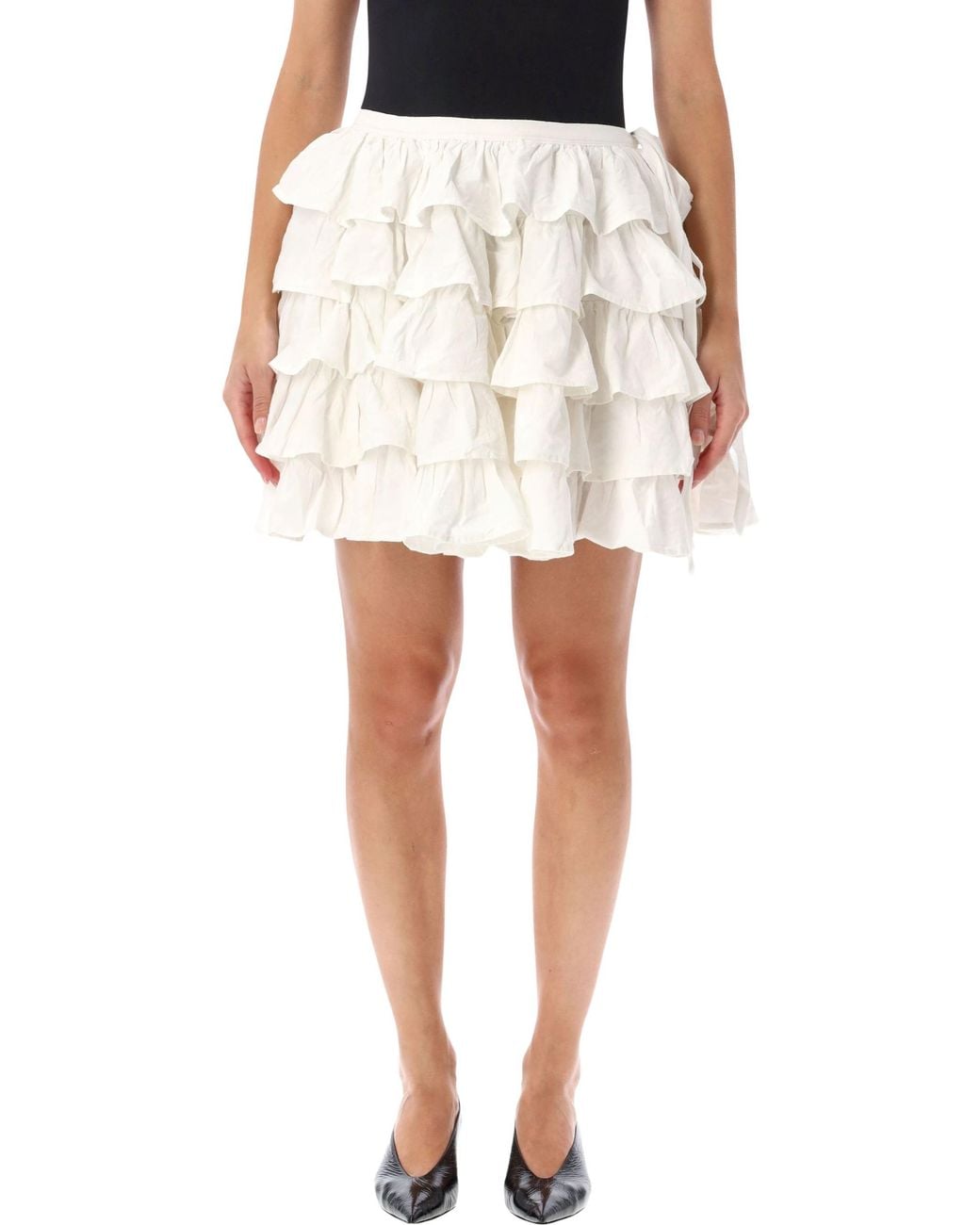 GIMAGUAS White Ulla Mini Skirt