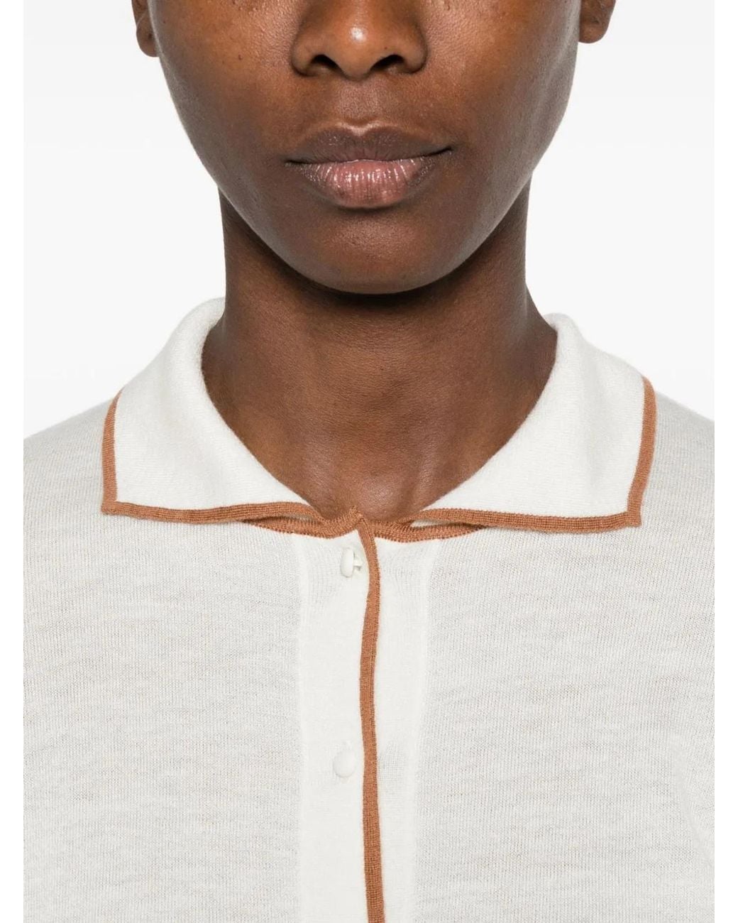 Max Mara White Sweaters