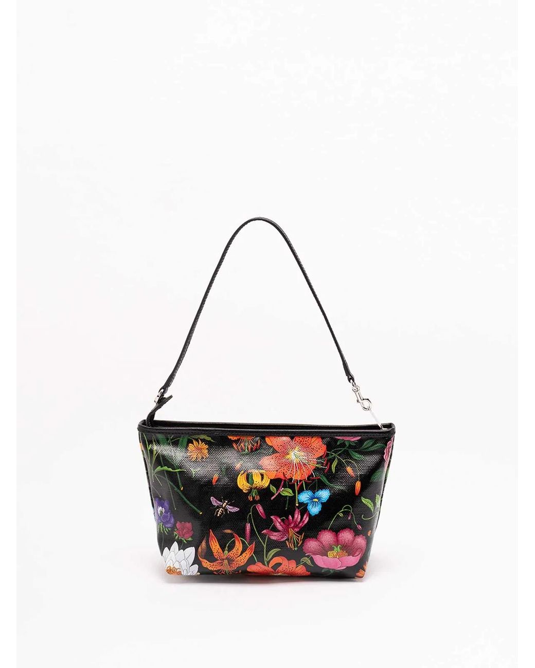 Gucci White 'Essence Flora' Mini Bag