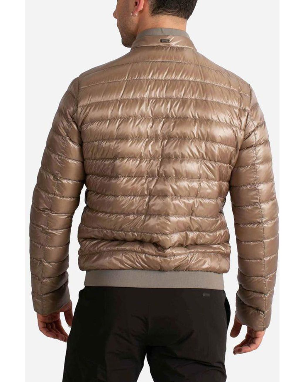 Herno Brown Woven Jacket